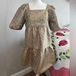 Gold  Versona dress medium